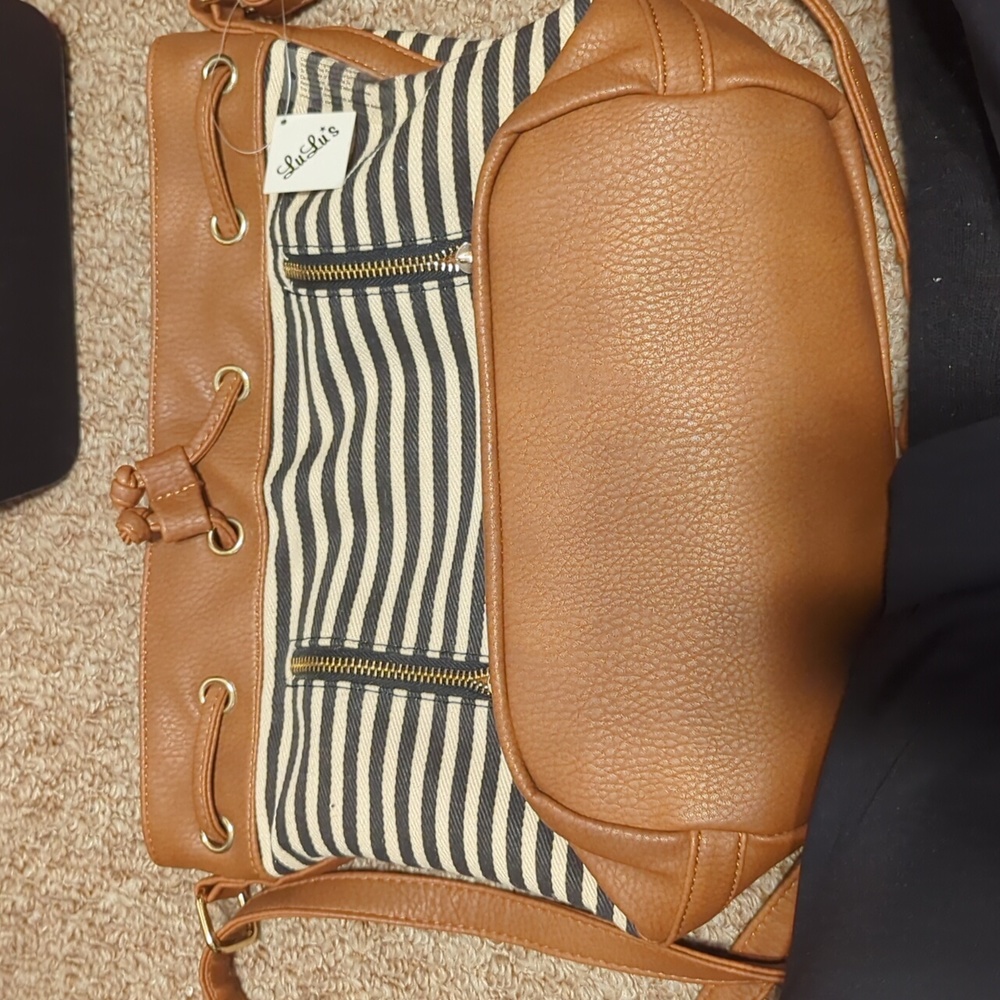Never used Lulu's cross body or shoulder bag